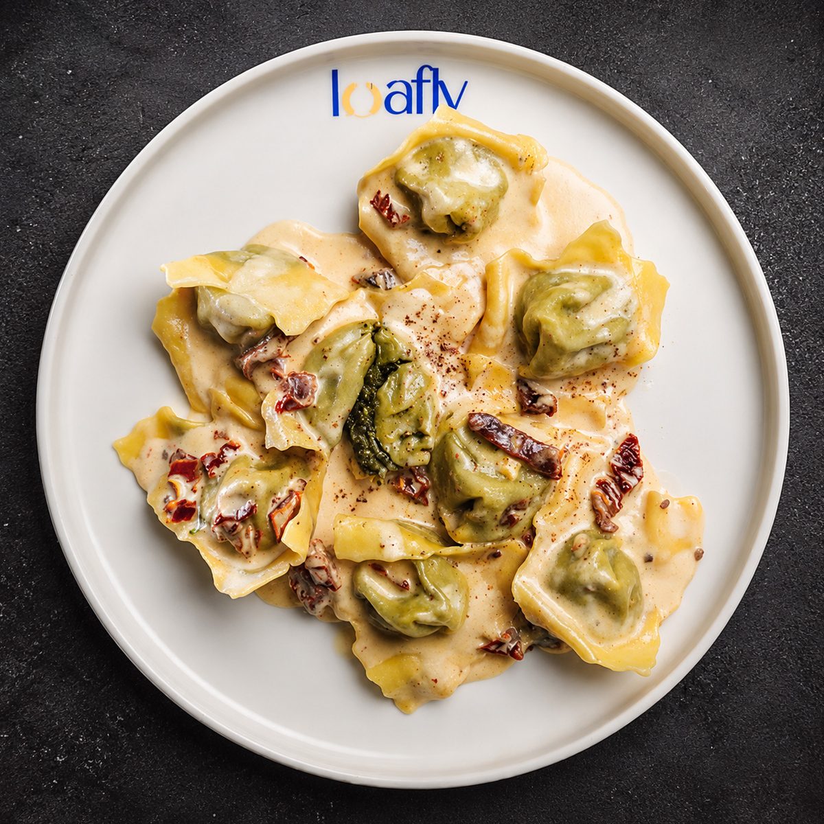 Ispanak Dolgu Ravioli