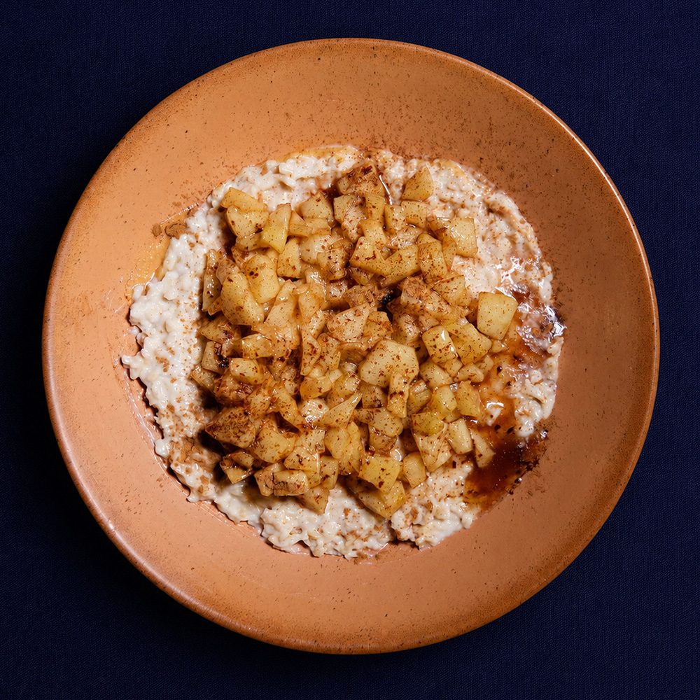 Tarçınlı Elmalı Yulaf Lapası